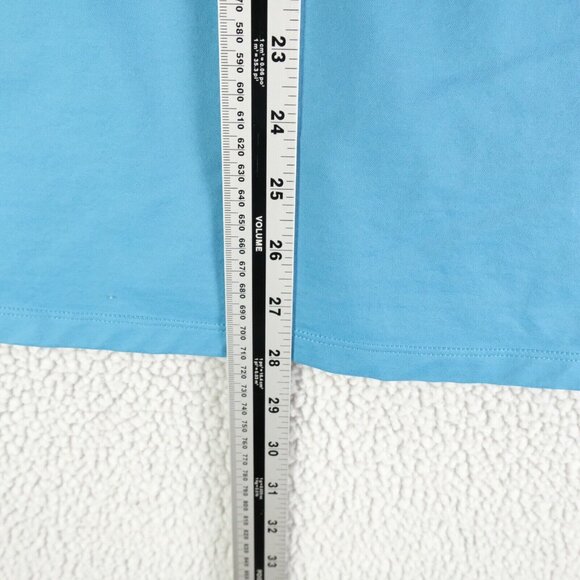 Kit Ace Polo Mens Extra Large Blue Short Sleeve Performance City Preppy Stretch - Picture 5 of 9